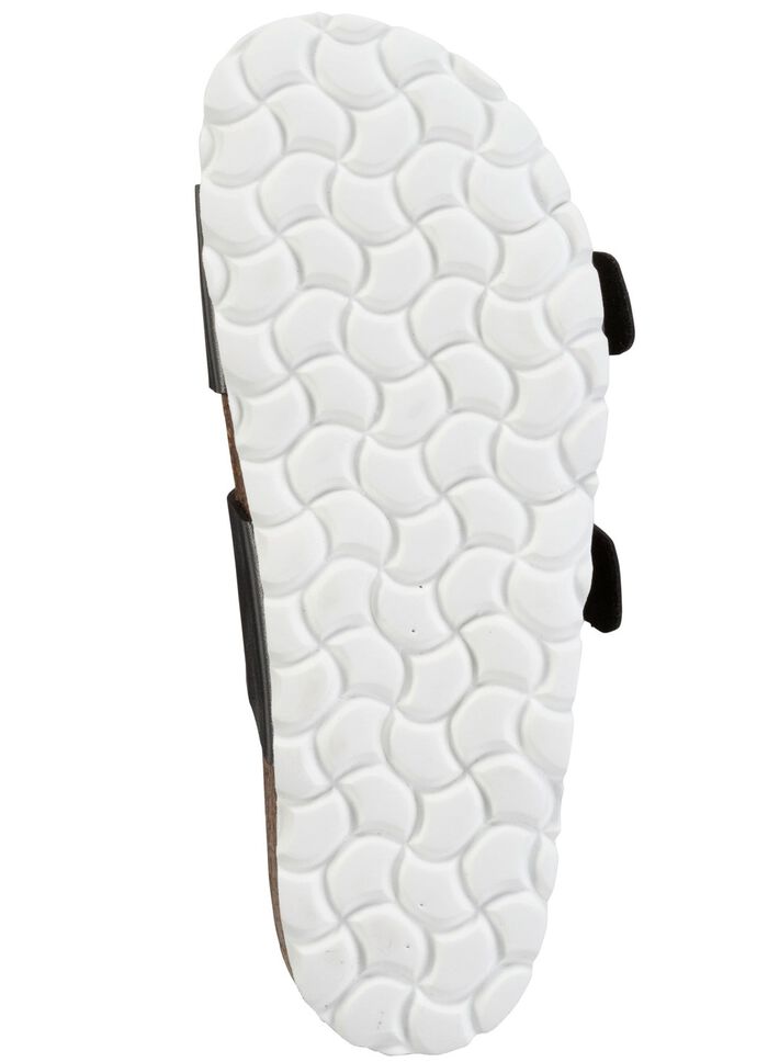 ELENA EDEN Pantolette mit Glitzersteinchen verzierten Schlie&szlig;en ONYXSCHWARZ