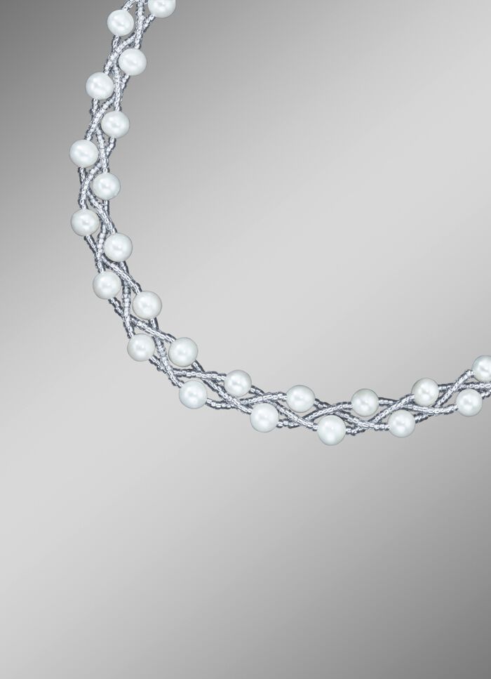 Schmuck-Set 2 teilig mit S&uuml;&szlig;wasser-Zuchtperlen 