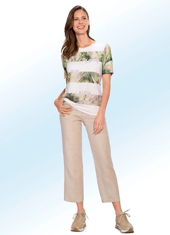 Hochwertige Leinen-Hose 