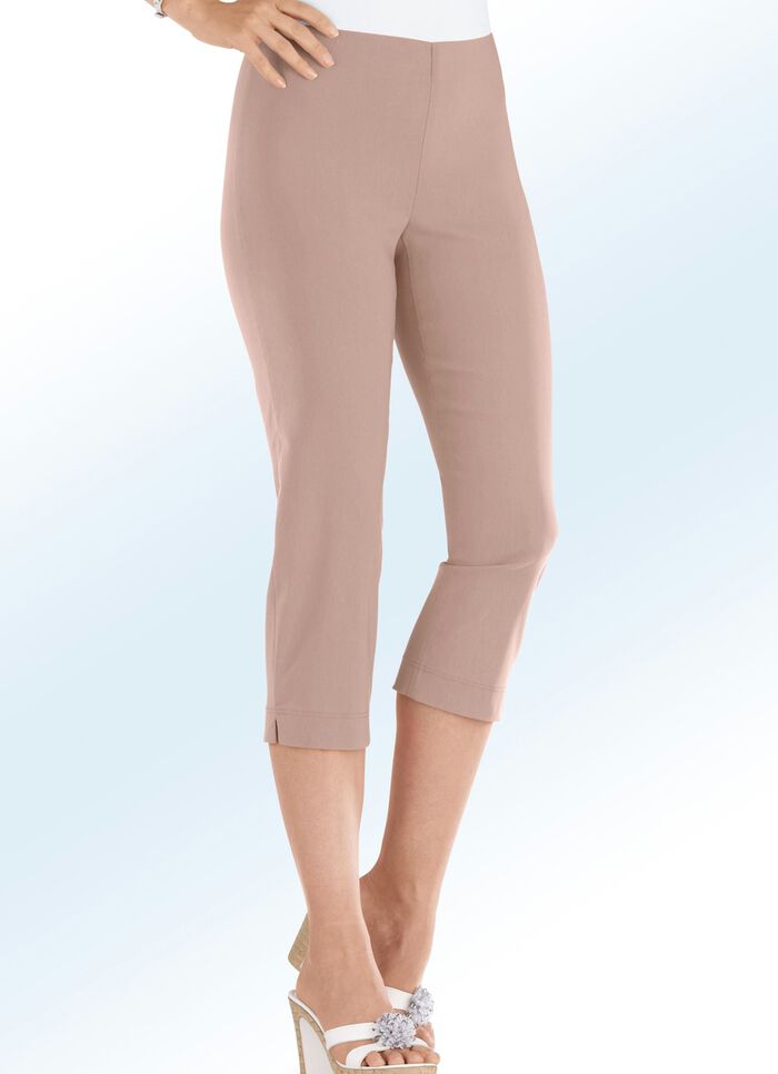 Caprihose in 14 Farben ROSENHOLZ