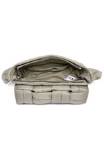 Collezione Alessandro Tasche aus zart glänzendem Textilmaterial TAUPE