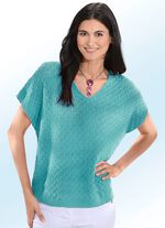 Pulli in weiter Form JADEGR&Uuml;N