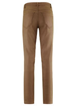 Hose in angesagter Leder-Optik COGNAC