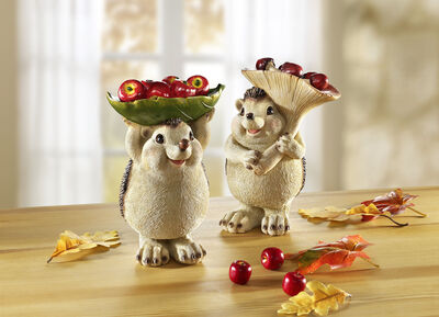 Liebevoll bemalte Igel 