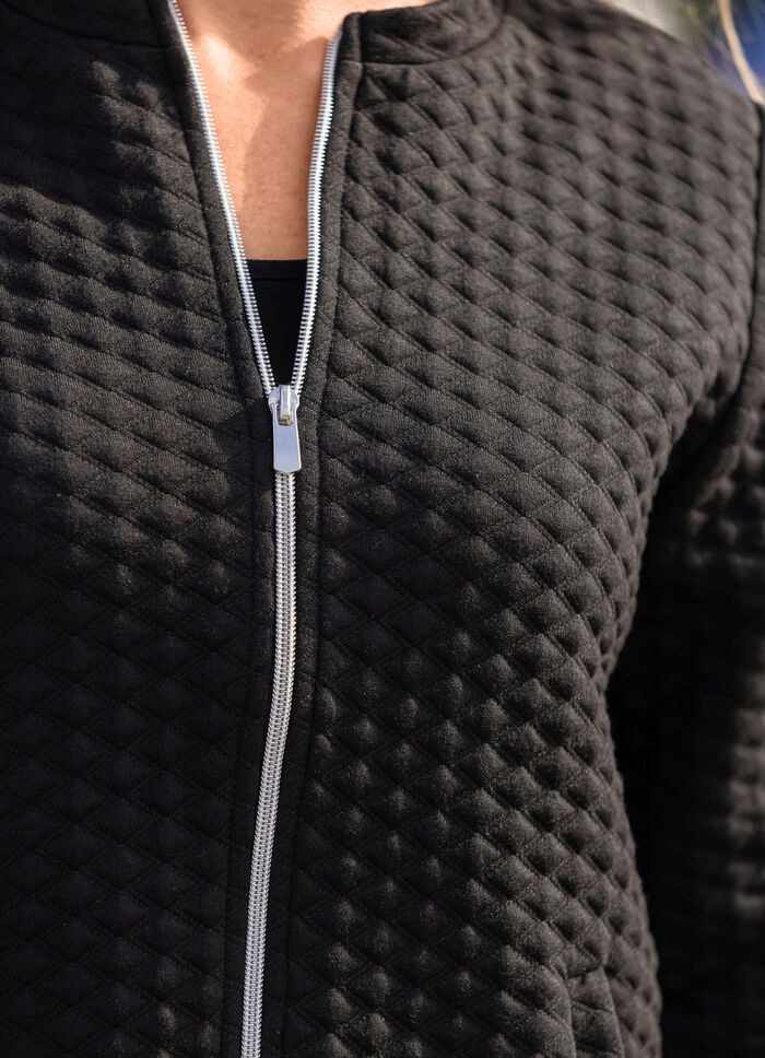 Blusenjacke mit Stehkragen 