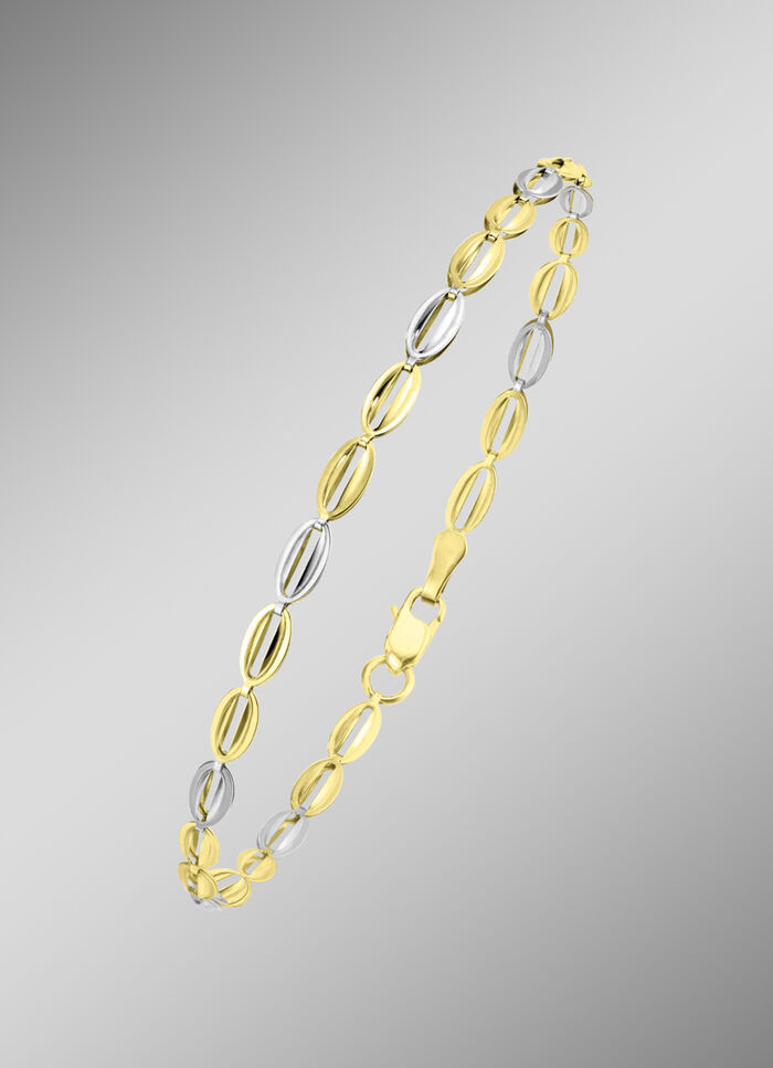 Durchbrochene Garnitur in Bicolor 