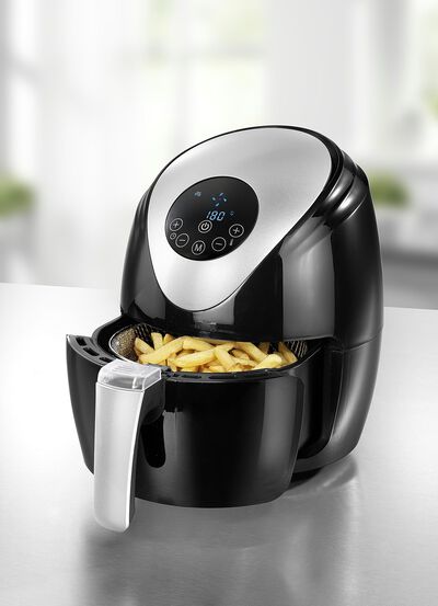 Digitale Hei&szlig;luftfritteuse &ndash; spart Zeit und Energie! 