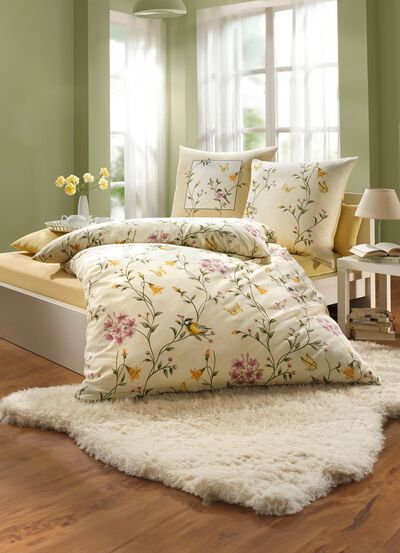 "Dobnig" Bettw&auml;sche-Garnitur in Biber oder Satin Qualit&auml;t 