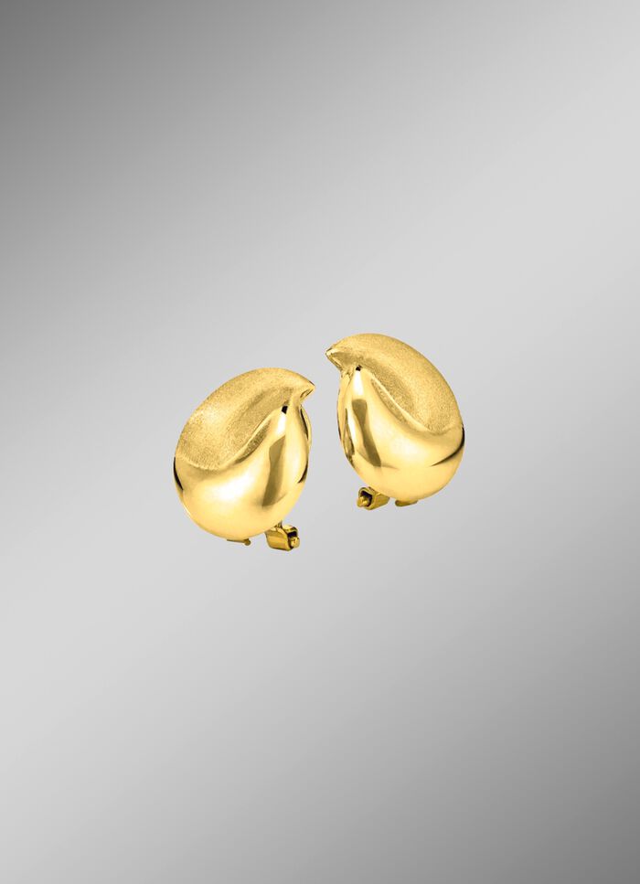 Ohrclips, Hochglanz/satiniert 