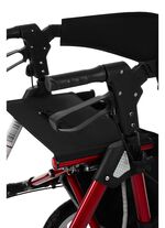 Outdoor Rollator Inklusive Tasche und Gehstockhalter 