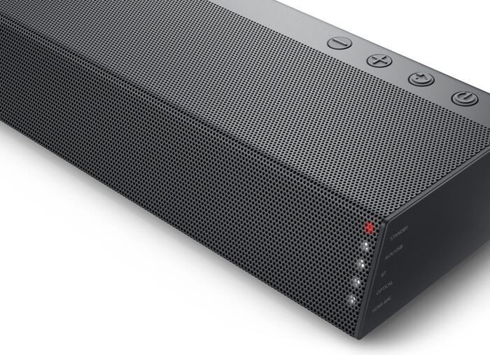 Philips 2.1 Soundbar mit kabellosem Subwoofer SCHWARZ