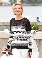 Pullover mit nachhaltig recycelter Baumwolle 