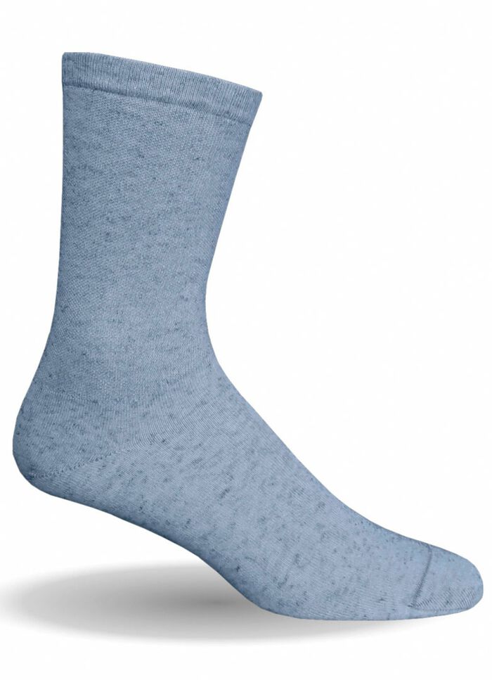 Atmungsaktive Wohlf&uuml;hl-Socken oder Kniestr&uuml;mpfe f&uuml;r Damen und Herren BLAUGRAU