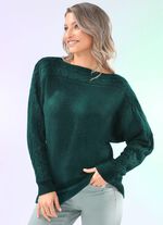 Pullover in Fledermausform 