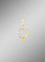 Romantischer Herz Anh&auml;nger 