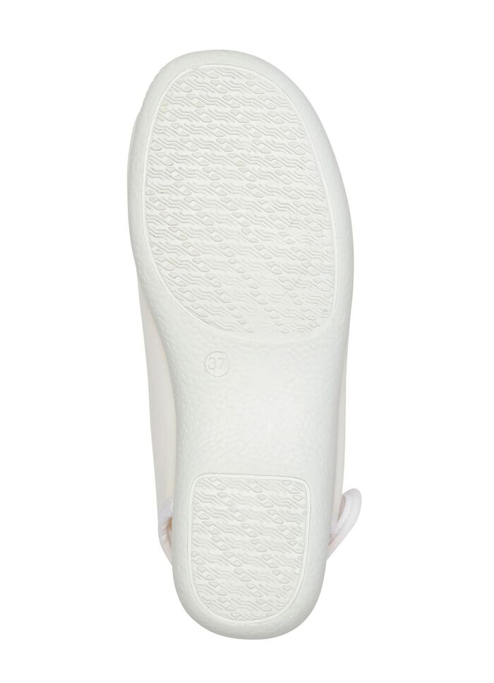 Sandale aus elastischem Textilmaterial 