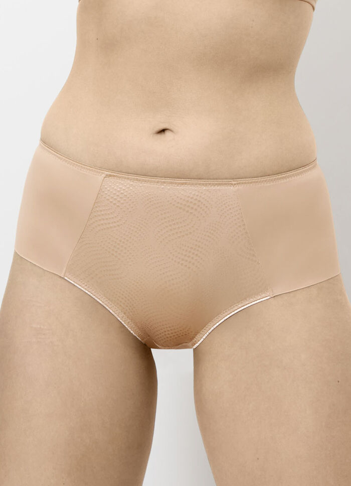 Triumph Slip mit Jacquardeinsatz im Vorderteil PUDER