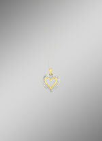 Herz-Anh&auml;nger mit Brillanten 