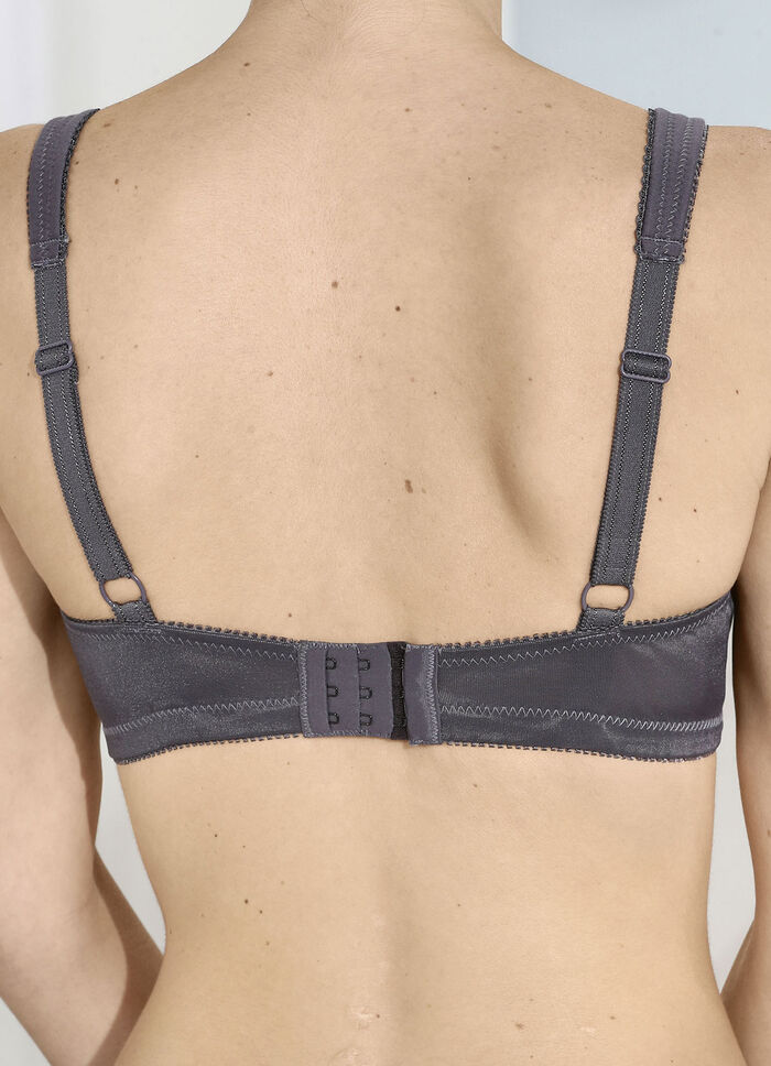 Zweierpack BH mit Spitzeneins&auml;tzen 1X GRAFIT, 1X PUDER