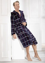 Bademantel mit Kapuze 