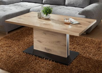 Couchtisch mit raffinierter Liftfunktion 