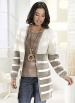 Long-Strickjacke in superflauschiger Qualität 