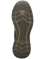 ELENA EDEN Schnürschuh mit glänzend bedrucktem Elastikmaterial SCHWARZ