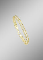 In Bicolor: Garnitur mit synth. Zirkonia 