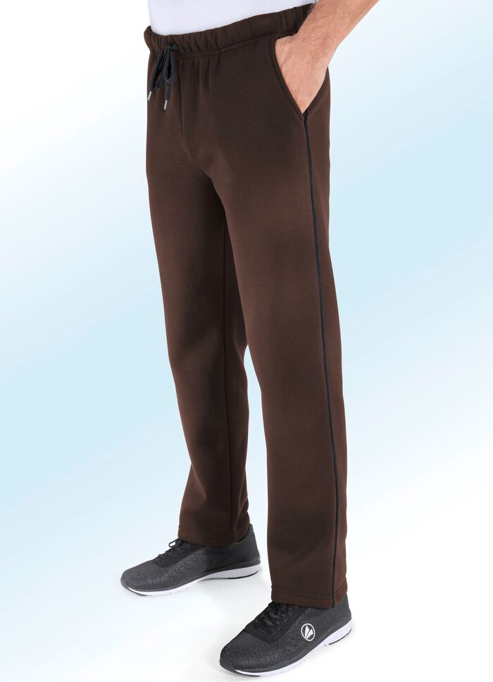 &bdquo;Plantier&ldquo;-Freizeithose DUNKELBRAUN