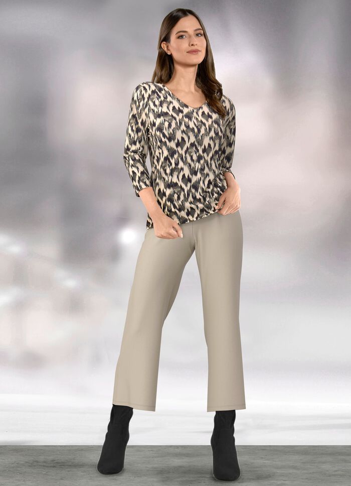 Shirt mit farbbrillantem Allover-Druck 