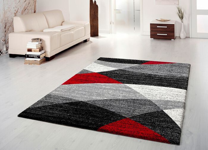 Br&uuml;cken und Teppiche mit hellen und dunklen Melierungen 