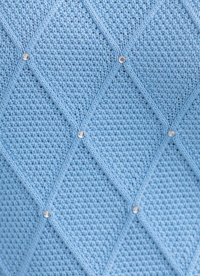 Pullover mit Strasszier 