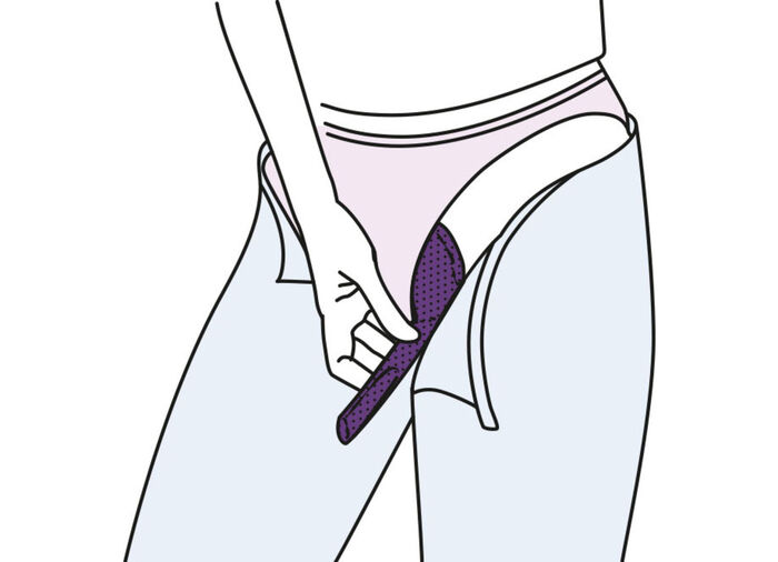 Hygienische, komfortabele und wiederverwendbare Urinierhilfe 