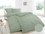 Feinbibe Bettwäsche aus 100% Baumwolle GRÜN