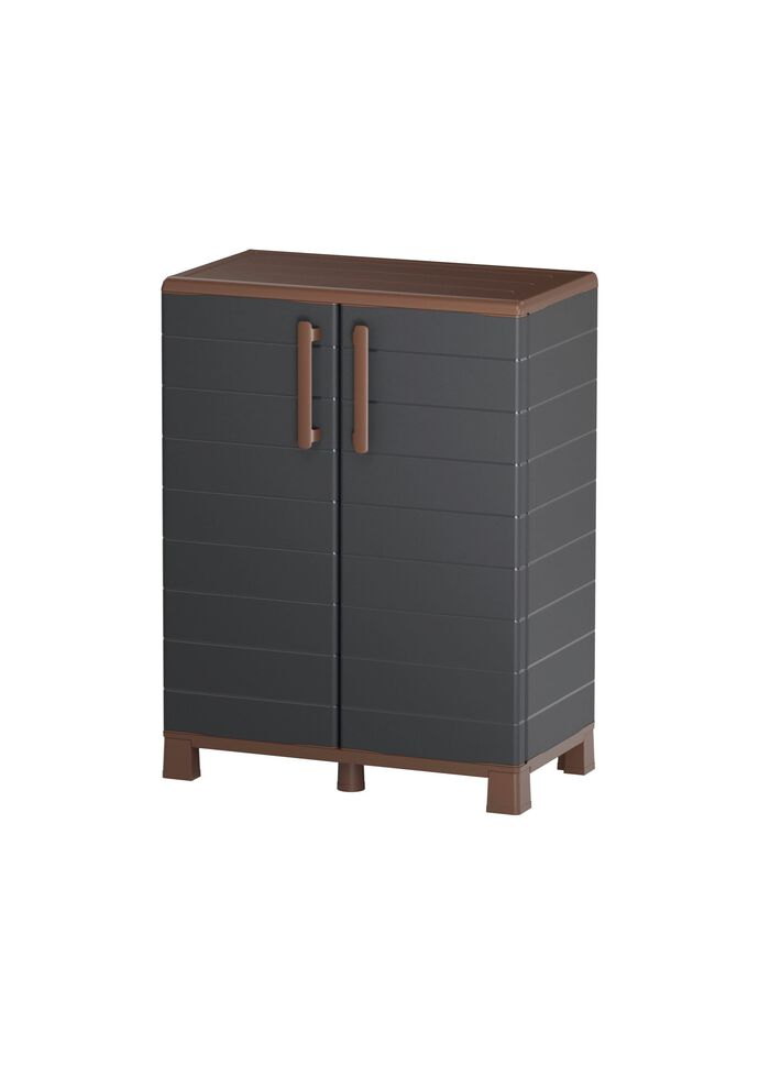 Gartenschrank &bdquo;Portofino Night&ldquo;, 2-t&uuml;rig 