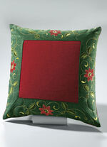 Traditionelle Tisch- und Raumdekoration mit Ilexzweig-Motiven ROT-GR&Uuml;N-GOLD