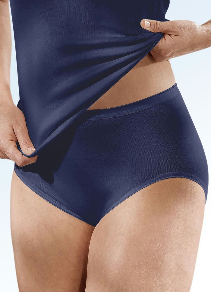 Dreierpack Speidel Slips mit elastischen Abschl&uuml;ssen 2X MINT, 1X MARINE