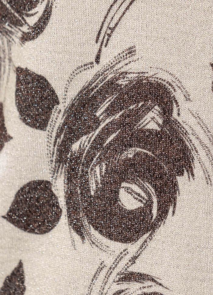 Pullover in Feinstrick mit Glitzer 