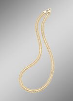 In Bicolor: Garnitur mit synth. Zirkonia 