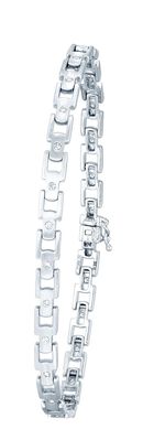 Armband aus Platin mit Brillanten 