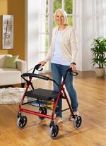 Rollator XXL mit hochwertigem Stahlgestell 