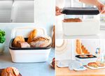 Tupperware BreadSmart Brotbeh&auml;lter WEISS-SCHWARZ