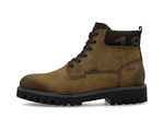 Rieker, gefütterte Herren-Boots, Winterschuhe, Weite H, mit Reißverschluss COGNAC