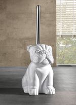 WC-Garnitur im Hunde-Design 