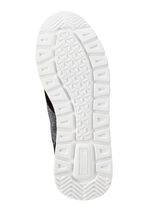 Waldl&auml;ufer Sneaker mit farbverlaufenden, funkelnden Glitzersteinchen SCHWARZ-SILBER