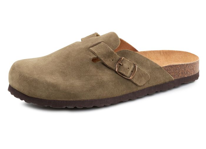 Klassische Herren-Clogs, mit verstellbarer Spange OLIV