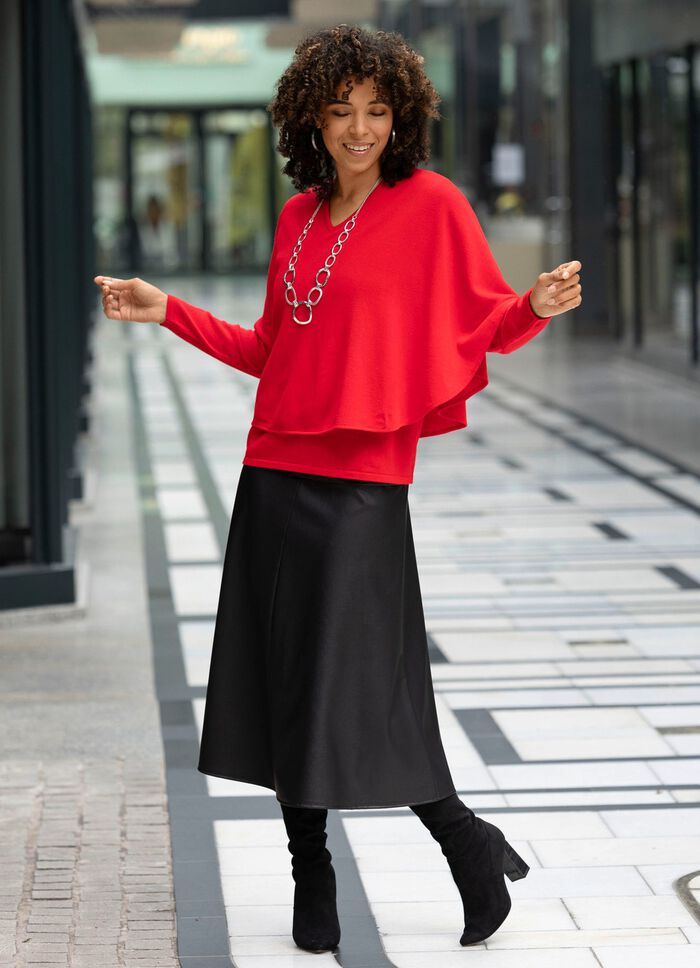 Rock in leichter Tellerform 