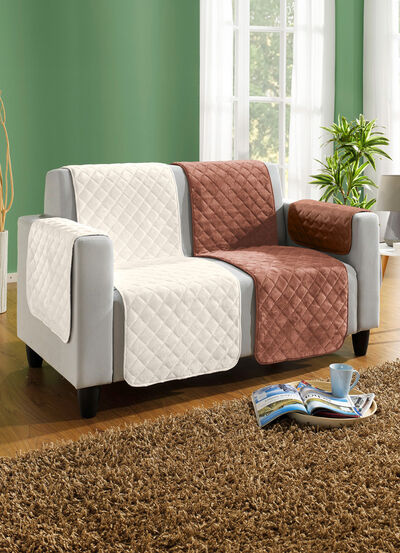 Couch- und Sesselschoner mit Anti-Rutsch-Beschichtung 