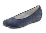Waldl&auml;ufer Ballerinas aus Nubukleder MARINE