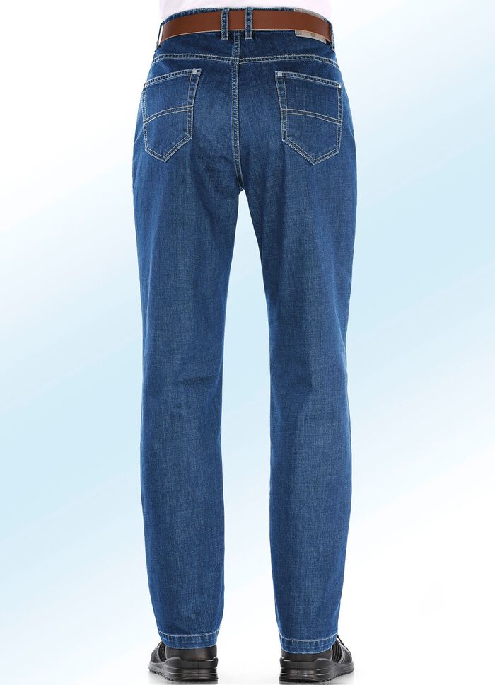 Jeans in 3 Farben JEANSBLAU